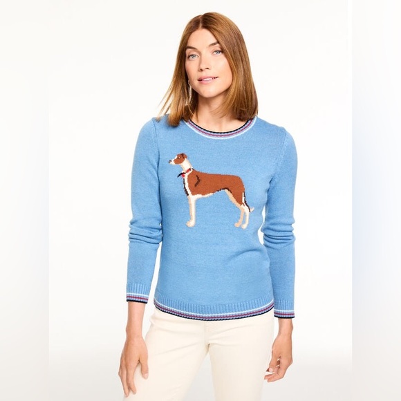 Talbots Sweaters - Talbots Whimsy Dog Sweater